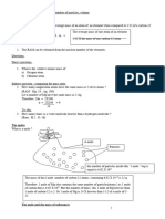 Moles, Formulae and Equations Attached Exercises