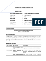 COM - Planificación Unidad 4 - 4to Grado v2