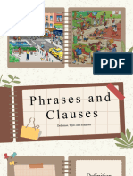 Phrases and Clauses