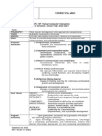 CSPC 109 - Course Syllabus