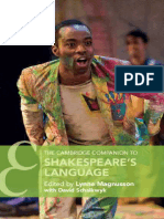 The Cambridge Companion To Shakespeares Language (Lynne Magnusson, David Schalkwyk) (Z-Library)