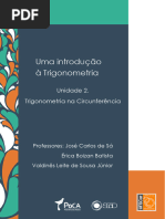 Unidade 2. Trigonometria Na Circunferência