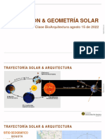 Clase 2 Asoleación & Geometría Solar