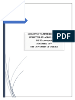 Adrsh Ahmad 70093006 Case Study