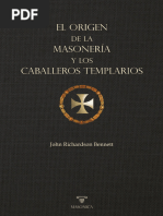 El Origen de La Masoneria y Los Caballeros Templarios