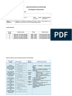 Carta Descriptiva de Tecnologías de La Información