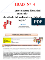 UNIDAD DE APRENDIZAJE #4 (EDEN) 1°, 2° y 3°