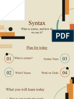 Syntax