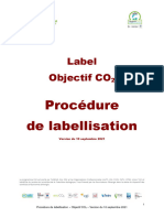 Label Objectif CO2 (Procédure de Labellisation) 26pp @fr2021