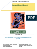 (PDF Download) Jean Santeuil Marcel Proust Fulll Chapter