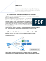 Questions Réponses PowerBI