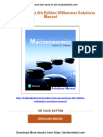 (PDF Download) Macroeconomics 6th Edition Williamson Solutions Manual Fulll Chapter