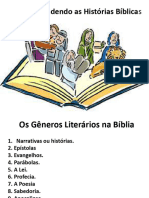 Os Gêneros Literários Na Bíblia