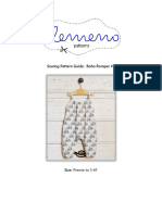 Boho Romper Guideand Pattern