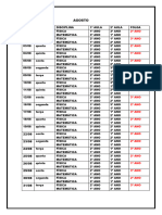 Horario Lindoeste Agosto