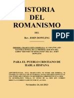 Historia Del Romanismo - John Dowling - 031132