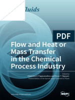 Flow and Heat and Mass Transfer in The Chemical Process Industry