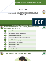 Module 6, Maternal, Newborn and Reproductive Health and Family Planing - Vformatted