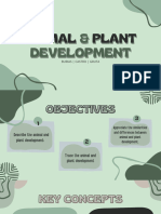 Animal Plant Development