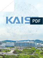 2024 KAIST International Student Viewbook