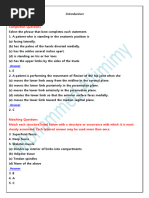 Anatomy MCQ