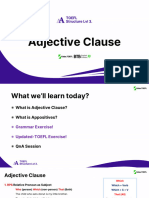 D3 Adjective Clause