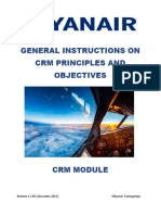 General Instructions On CRM Principles RTC