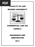 Commercial Law 202 Paper 2