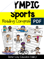 Sports: Reading Comprehension