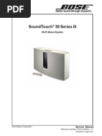 Soundtouch 30 Series Iii: ® Wi-Fi Music System