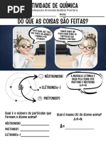 Atividade Adaptada Propriedades Atômicas