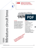 ABB System Pro. M Compact, Miniature Circuit Breakers