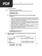 2022 Bgcse Commerce Paper 3 Marking Scheme