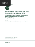 Electrochemical, Polarization, and Crevice