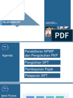 Sesi 1 - P3KPI - PENDAFTARAN NPWP DAN PELAPORAN SPT