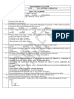 Class Xi Physics CH - 2 - Motion in A Straight Line (Competency - Based Test Items) Marks Wise