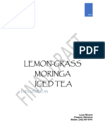 Lemon Grass Moringa Iced Tea