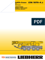 Tabela de Carga LIEBHERR LTM1070 4.2