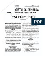 MZ Government Gazette Series I Supplement No 3 Dated 1998-11-12 No 45