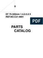 Canon EF 75-300 4.0-5.6 II - Parts Catalog