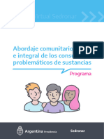 Programa Abordaje Comunitario e Integral de Los Consumos