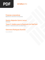 Tarea 5 Análisis para La Expansión de ZetaTech