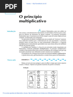 48 O Principio Multiplicativo