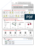 Fiche Maths CP 5