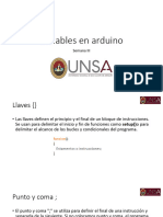 SEMANA III Variables en Arduino