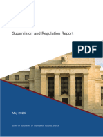 Supervision and Regulation Report