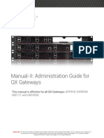 Manual-Ii - Administration Guide For QX Gateways