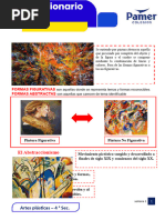 Ib - 4s - Sem1 - Arte y Cultura - Ficha de Trabajo Artes Plásticas