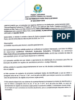 Poder Judiciário Certidão de Distribuição para Fins Eleitorais Nº