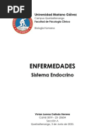 Enfermedades Sistema Endocrino